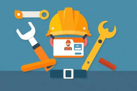 Workers service illustration