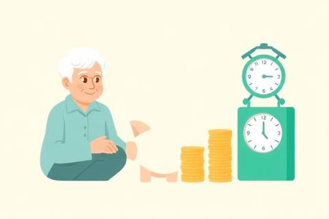 Atal Pension Yojana scheme illustration